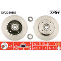 Set di dischi freno TRW DF2059BS
