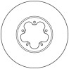 Set di dischi freno TRW DF2390S