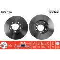 Set di dischi freno TRW DF2558