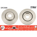 Set di dischi freno TRW DF2566