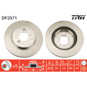 Set di dischi freno TRW DF2571
