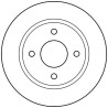 Set di dischi freno TRW DF2611