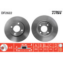 Set di dischi freno TRW DF2622