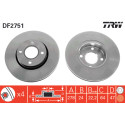 Set di dischi freno TRW DF2751
