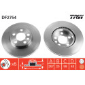 Set di dischi freno TRW DF2754