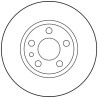 Set di dischi freno TRW DF2754