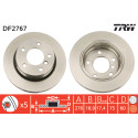 Set di dischi freno TRW DF2767