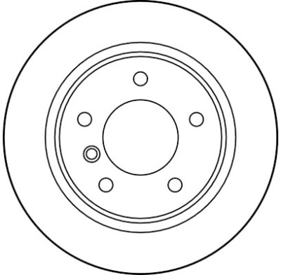 Set di (2) dischi freno TRW DF2767