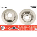 Set di dischi freno TRW DF2768