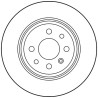 Set di dischi freno TRW DF2772