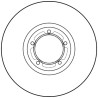 Set di dischi freno TRW DF2785