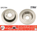 Set di dischi freno TRW DF2794