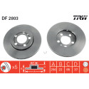 Set di dischi freno TRW DF2803