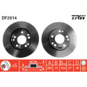 Set di dischi freno TRW DF2814