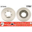 Set di dischi freno TRW DF3049