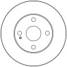 Set di dischi freno TRW DF3089
