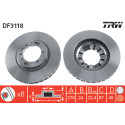 Set di dischi freno TRW DF3118