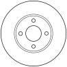 Set di dischi freno TRW DF4019