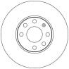 Set di dischi freno TRW DF4042