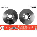 Set di dischi freno TRW DF4043