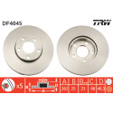 Set di dischi freno TRW DF4045