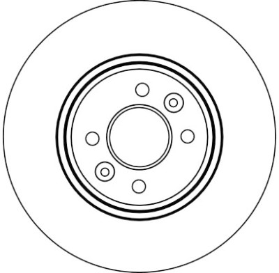 Set di dischi freno TRW DF4110