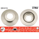 Set di dischi freno TRW DF4115