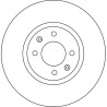 Set di dischi freno TRW DF4141