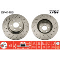 Set di dischi freno TRW DF4148S