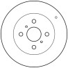 Set di dischi freno TRW DF4163