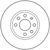 Set di dischi freno TRW DF4165