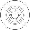 Set di dischi freno TRW DF4166