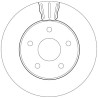 Set di dischi freno TRW DF4170