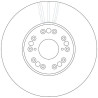 Set di dischi freno TRW DF4182S