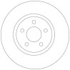 Set di dischi freno TRW DF4190