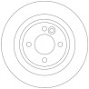 Set di dischi freno TRW DF4197