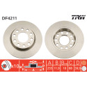 Set di dischi freno TRW DF4211