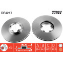 Set di dischi freno TRW DF4217
