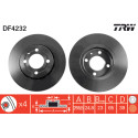 Set di dischi freno TRW DF4232