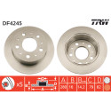 Set di dischi freno TRW DF4245