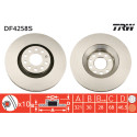 Set di dischi freno TRW DF4258S
