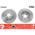 Set di dischi freno TRW DF4261
