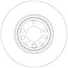 Set di dischi freno TRW DF4265S