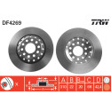Set di dischi freno TRW DF4269