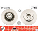 Set di dischi freno TRW DF4273BS