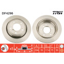 Set di dischi freno TRW DF4296