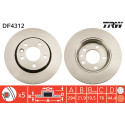 Set di dischi freno TRW DF4312