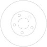 Set di dischi freno TRW DF4316