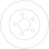 Set di dischi freno TRW DF4336
