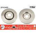 Set di dischi freno TRW DF4340S